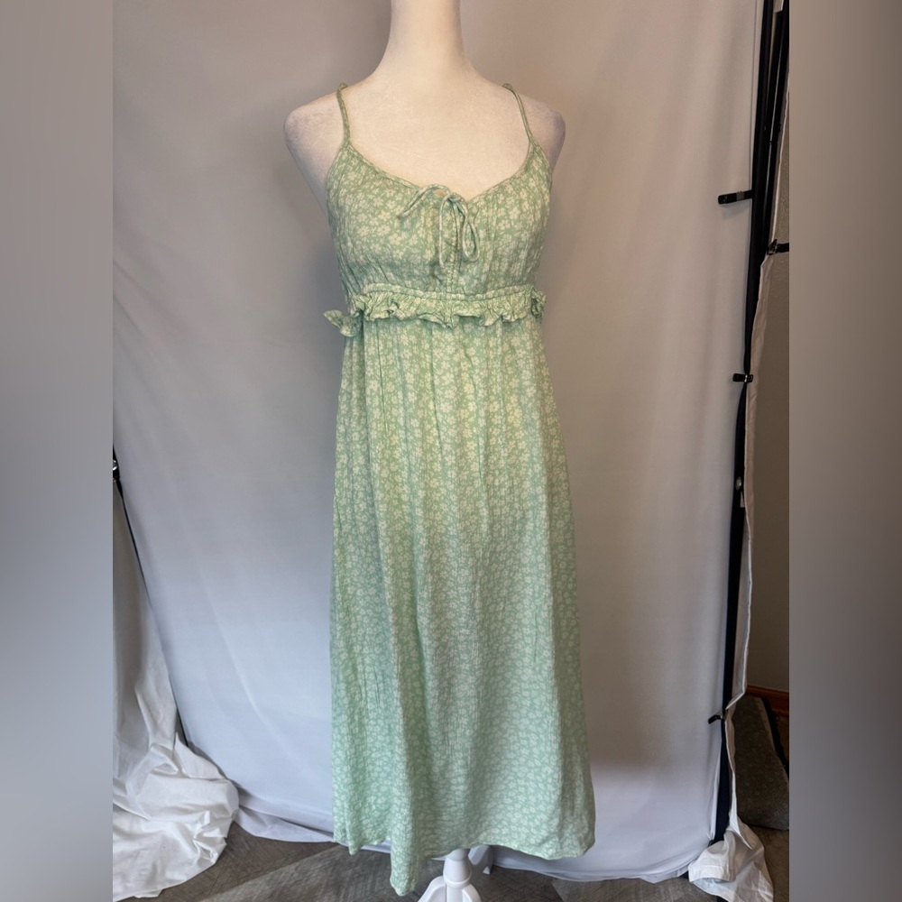 Billabong Mint Green Floral Maxi Dress